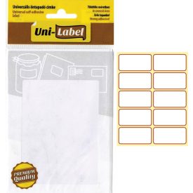   Office etikett, univerzális, öntapadó címke (50 x 25 mm) (60db/csomag) 